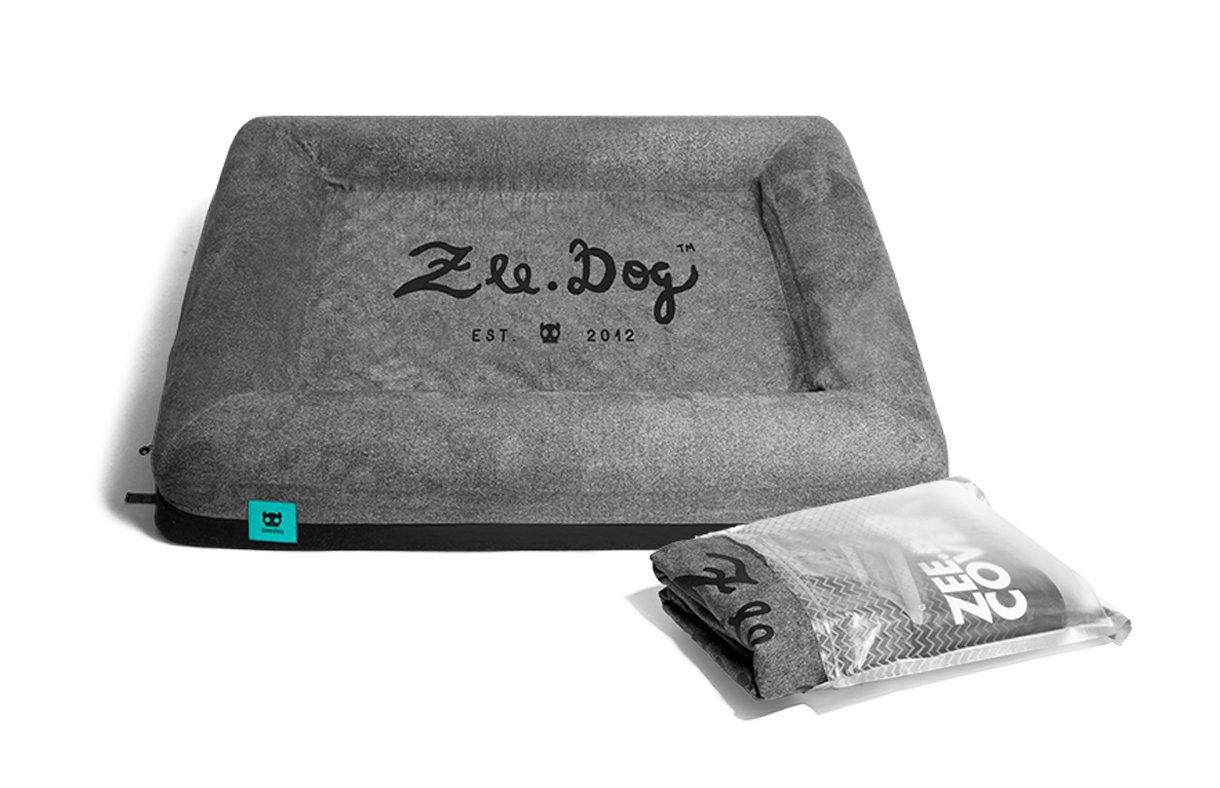 Grey Logo | Bed Cover